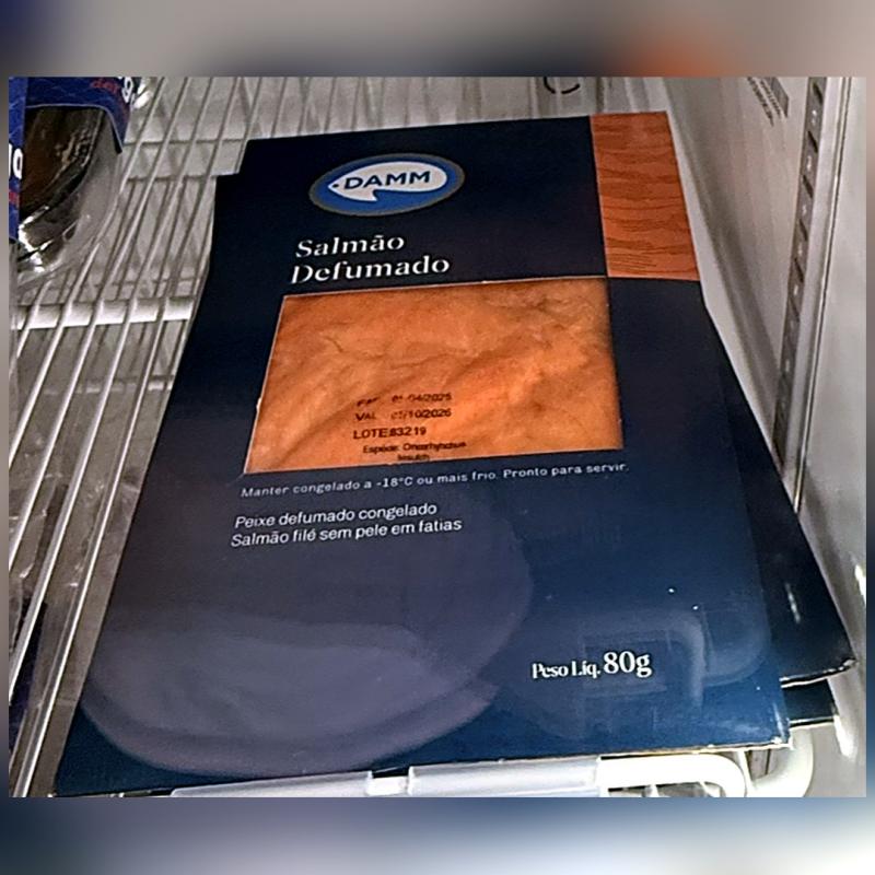 Salmão Defumado Fatiado · 80 g