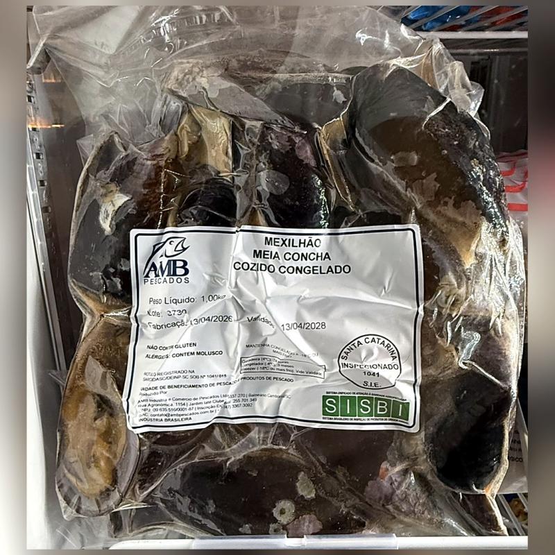 Mexilhão Meia Concha · 1 kg