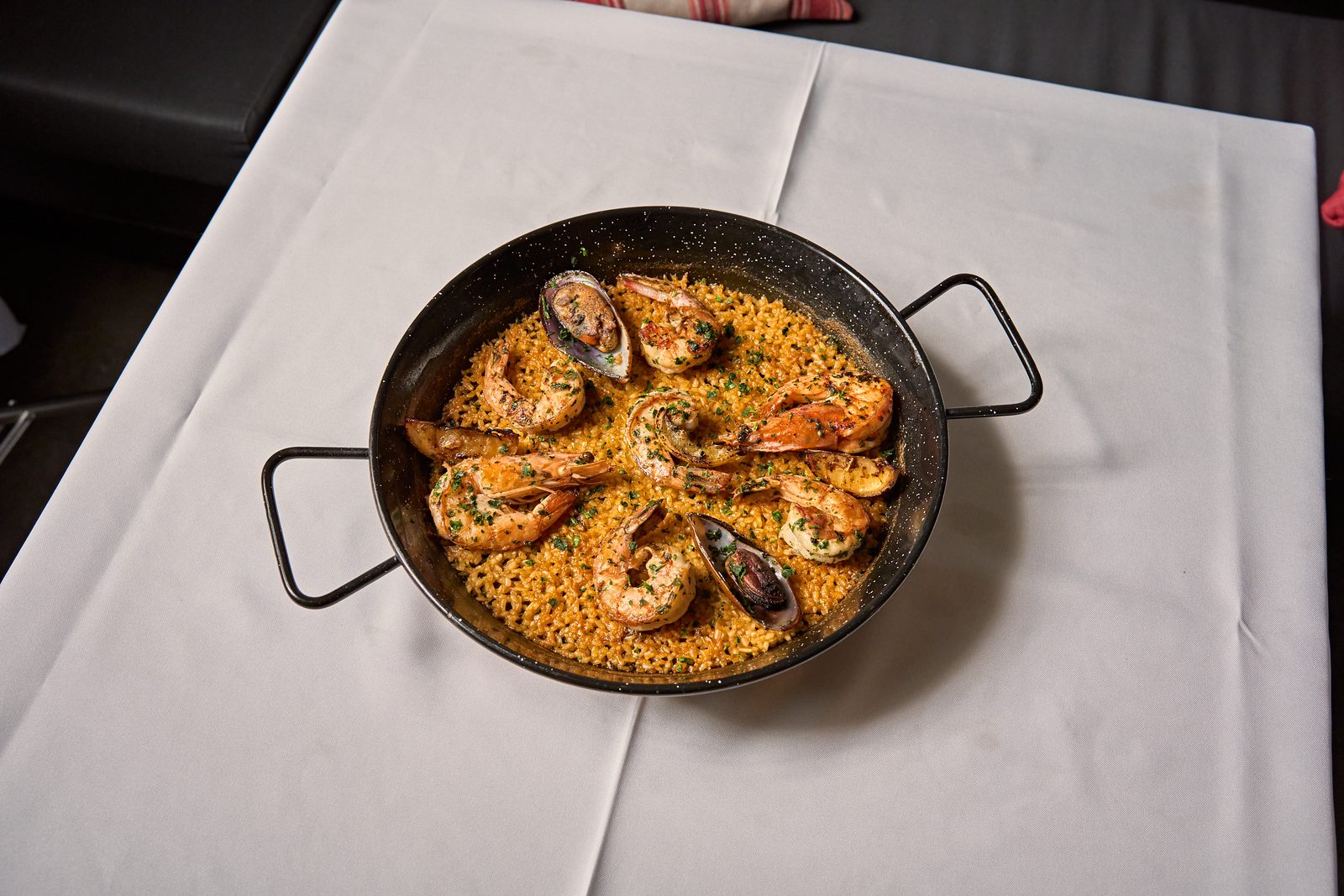 Paella na paellera